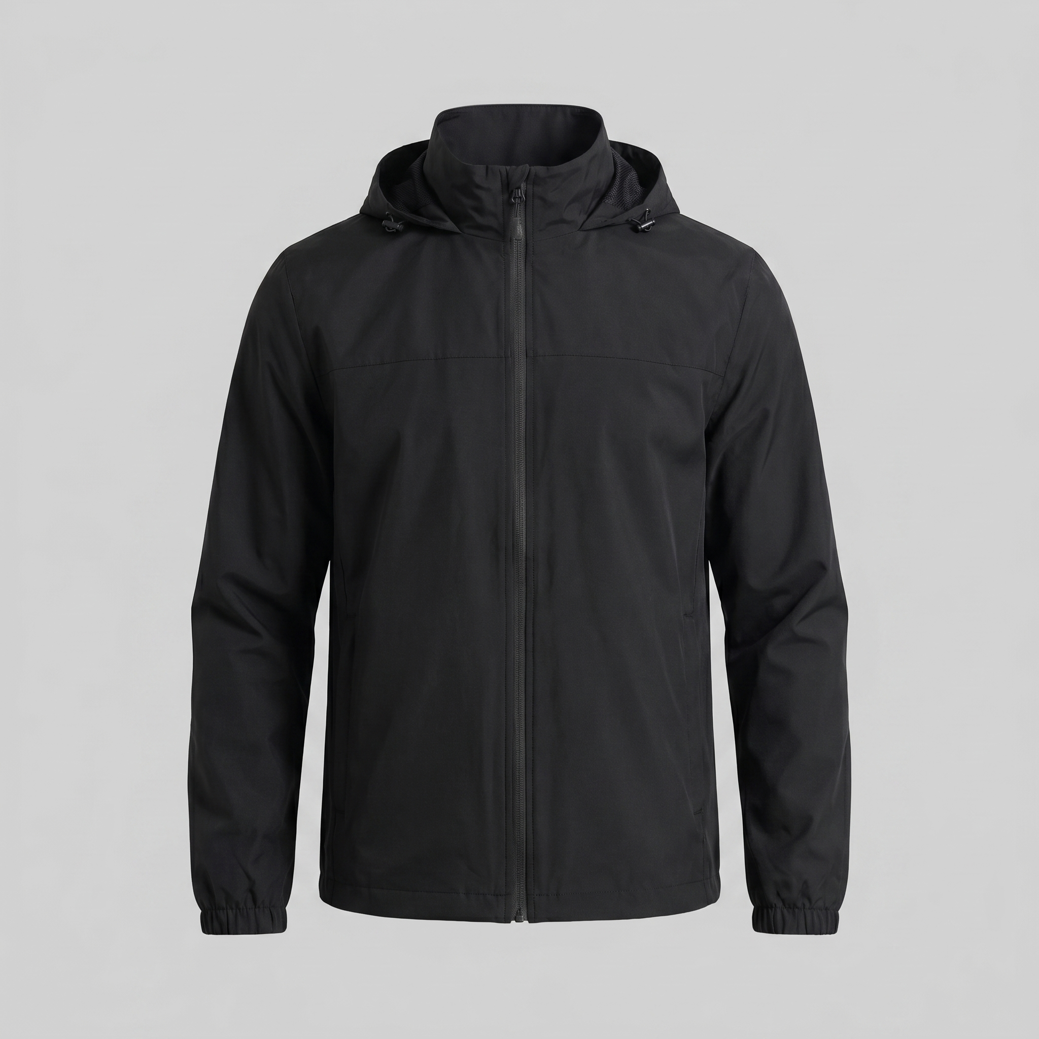 Men's Hooded Windbreaker Jacket