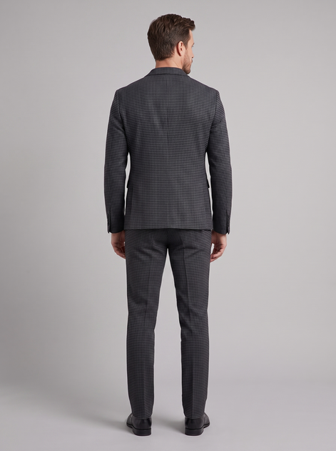 Men's Houndstooth Tailored Suit