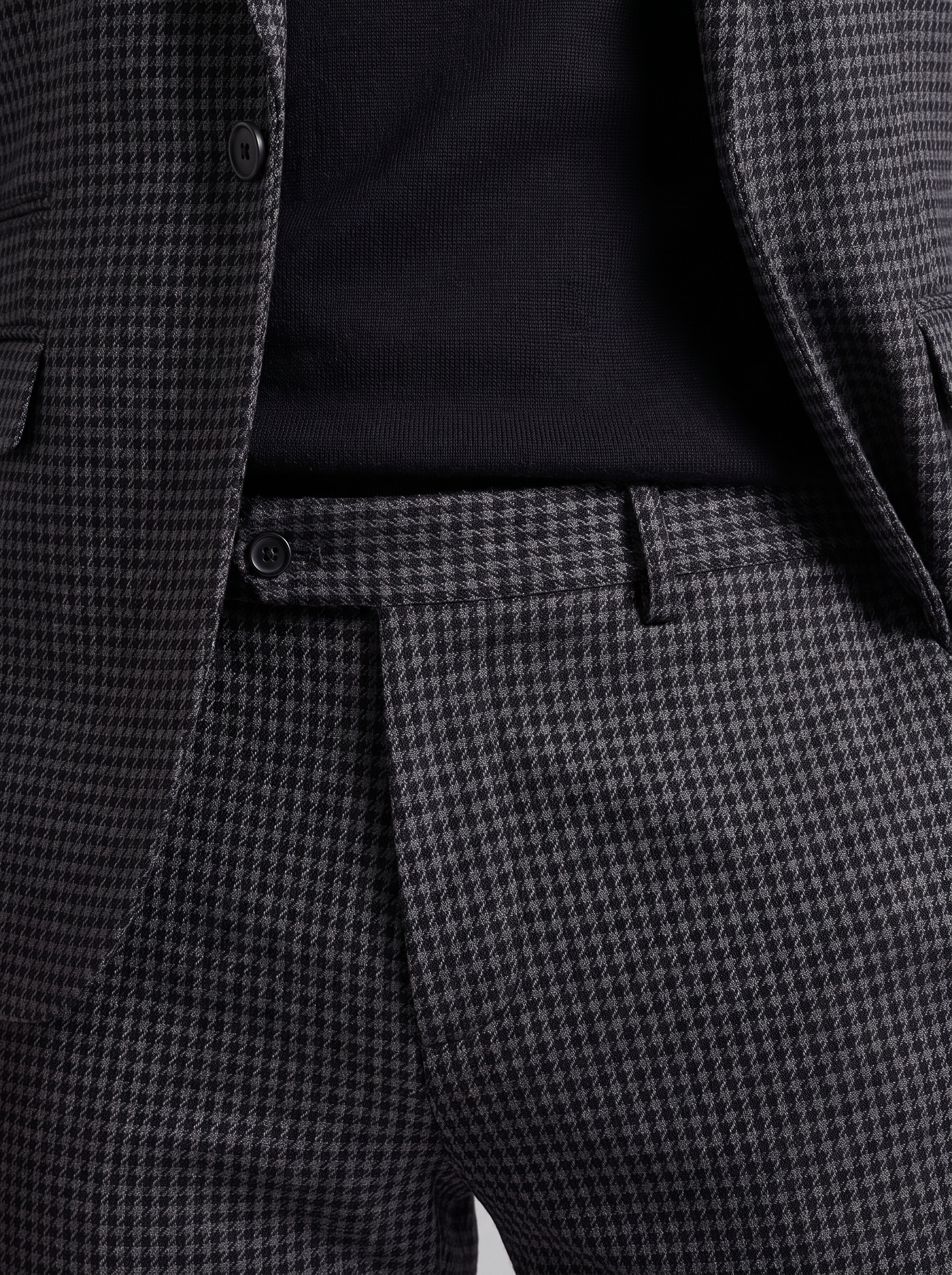 Men's Houndstooth Tailored Suit