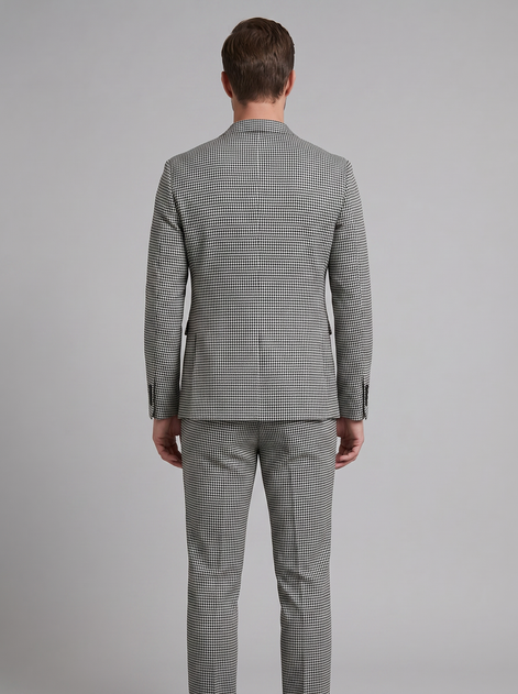 Men's Houndstooth Tailored Suit