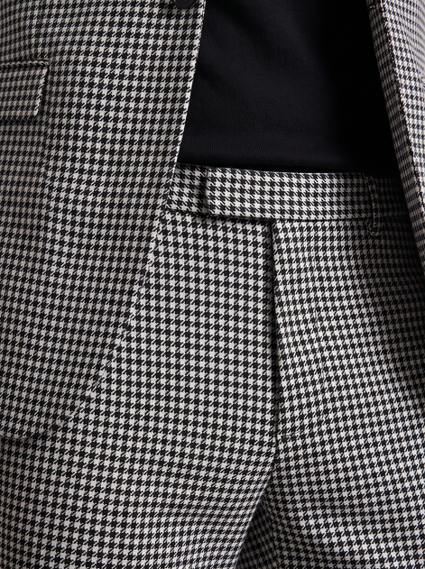 Men's Houndstooth Tailored Suit