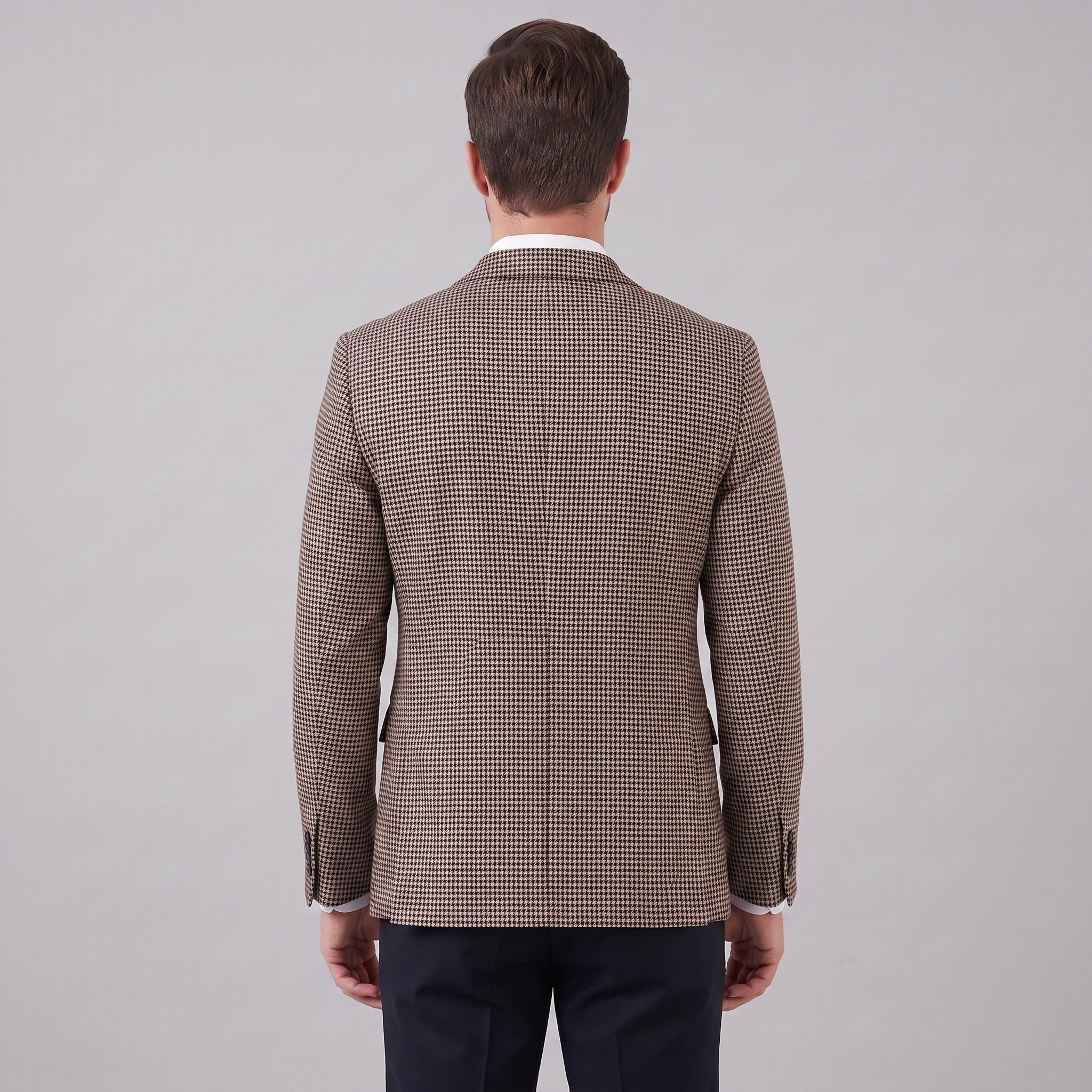 Men's Houndstooth Tailored Suit