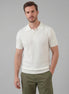 Men's Jacquard Polo Shirt - Slim Tailored Fit