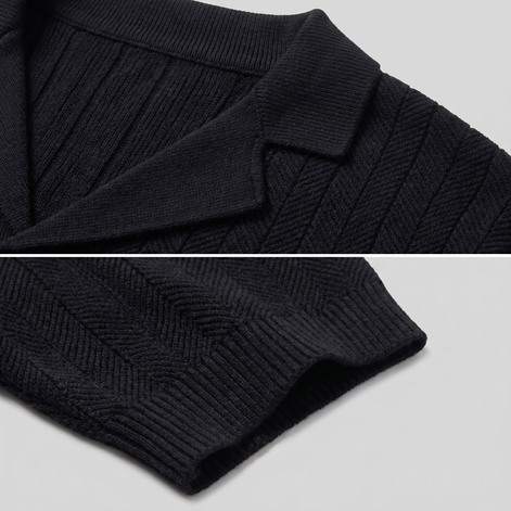 Men's Knit Button Shirt