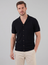 Men's Knit Button Shirt