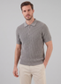 Men's Knit Polo Zip Neck