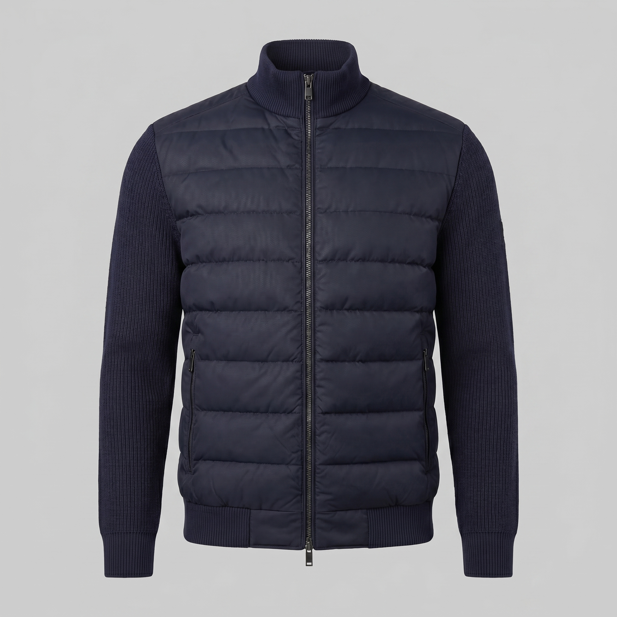 Men's Knit Sleeve Down Jacket