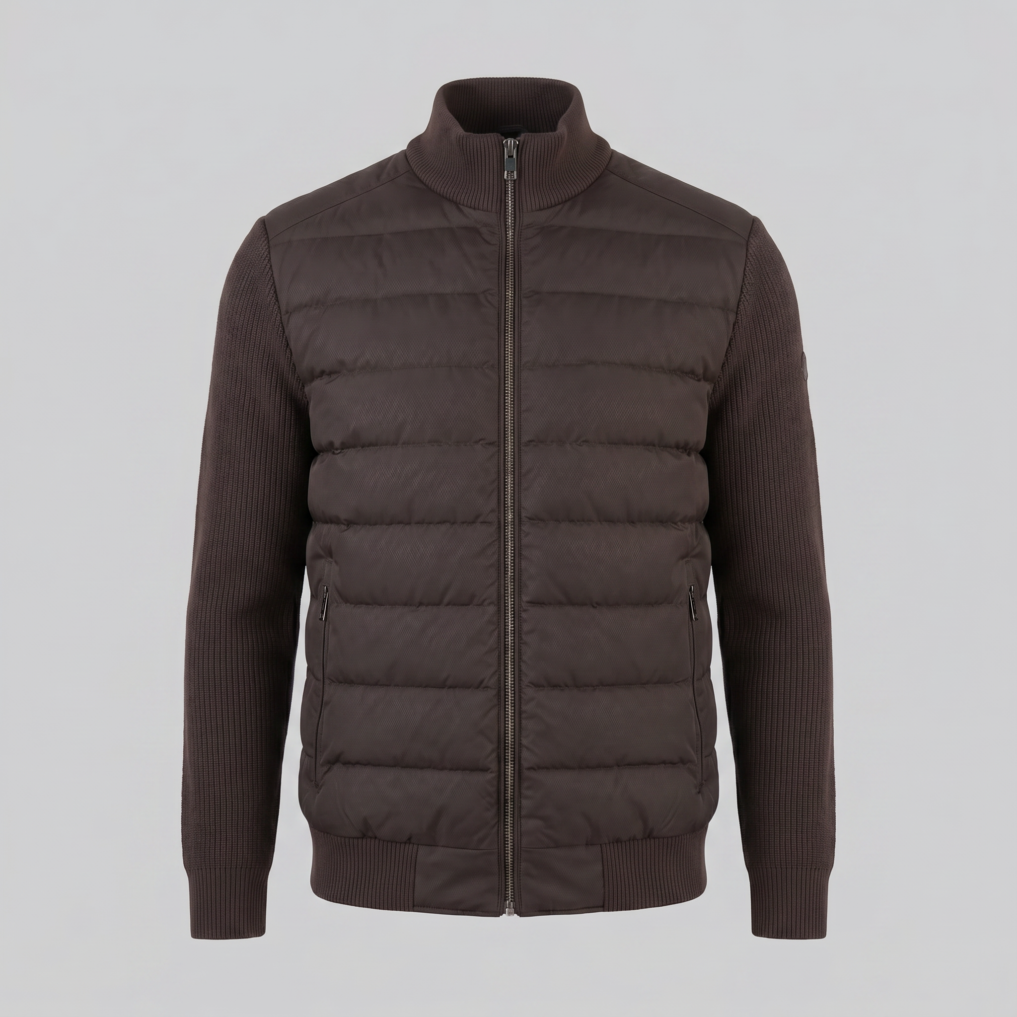 Men's Knit Sleeve Down Jacket