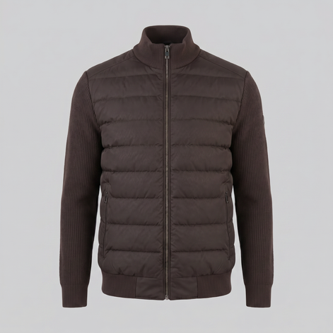 Men's Knit Sleeve Down Jacket
