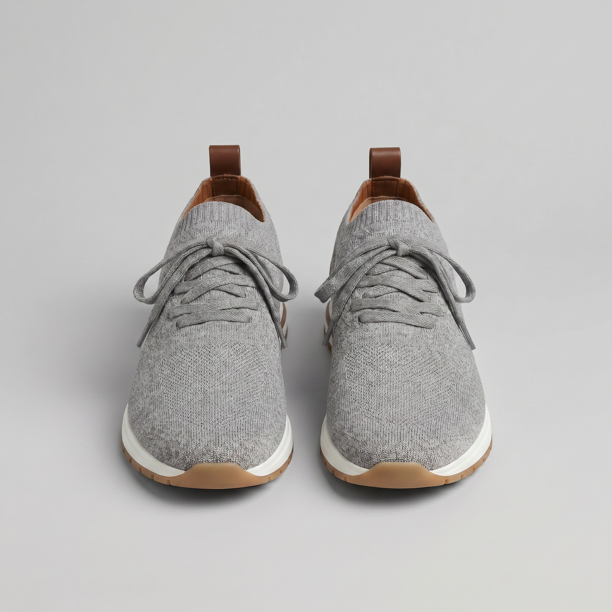 Men's Knit Sock Lace-Up Trainers