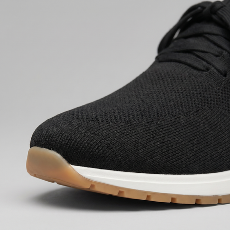 Men's Knit Sock Lace-Up Trainers