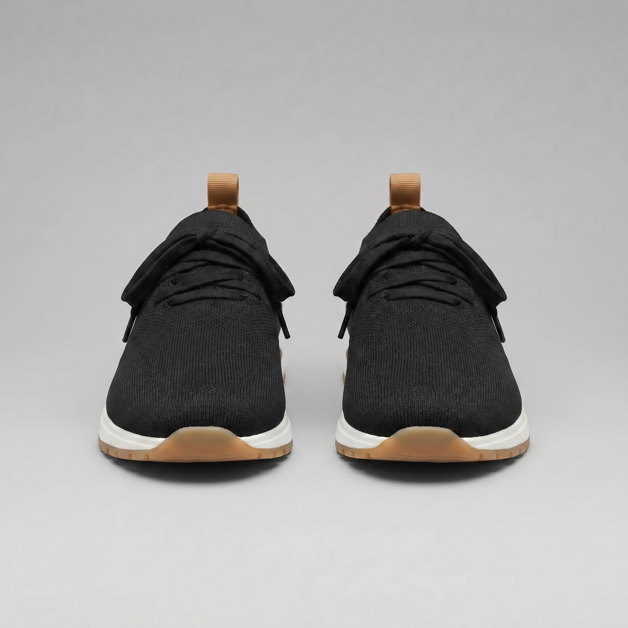 Men's Knit Sock Lace-Up Trainers