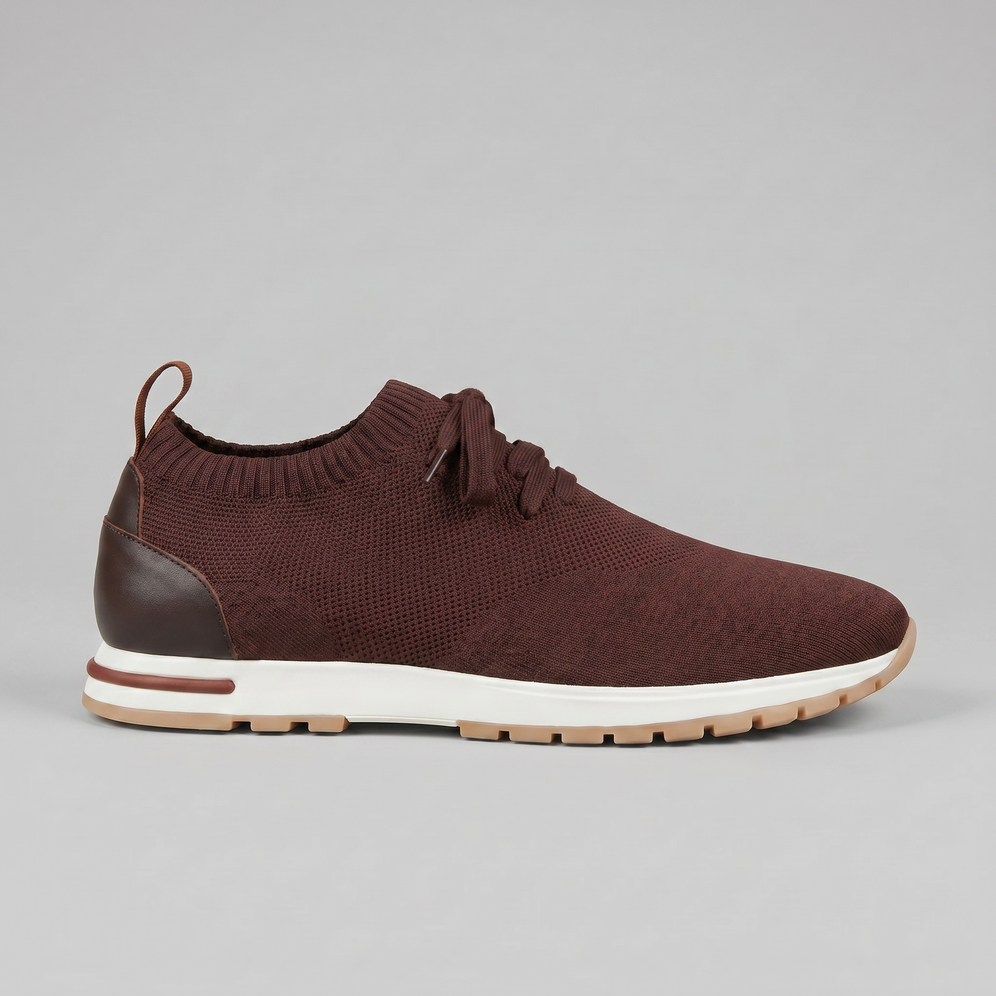 Men's Knit Sock Lace-Up Trainers