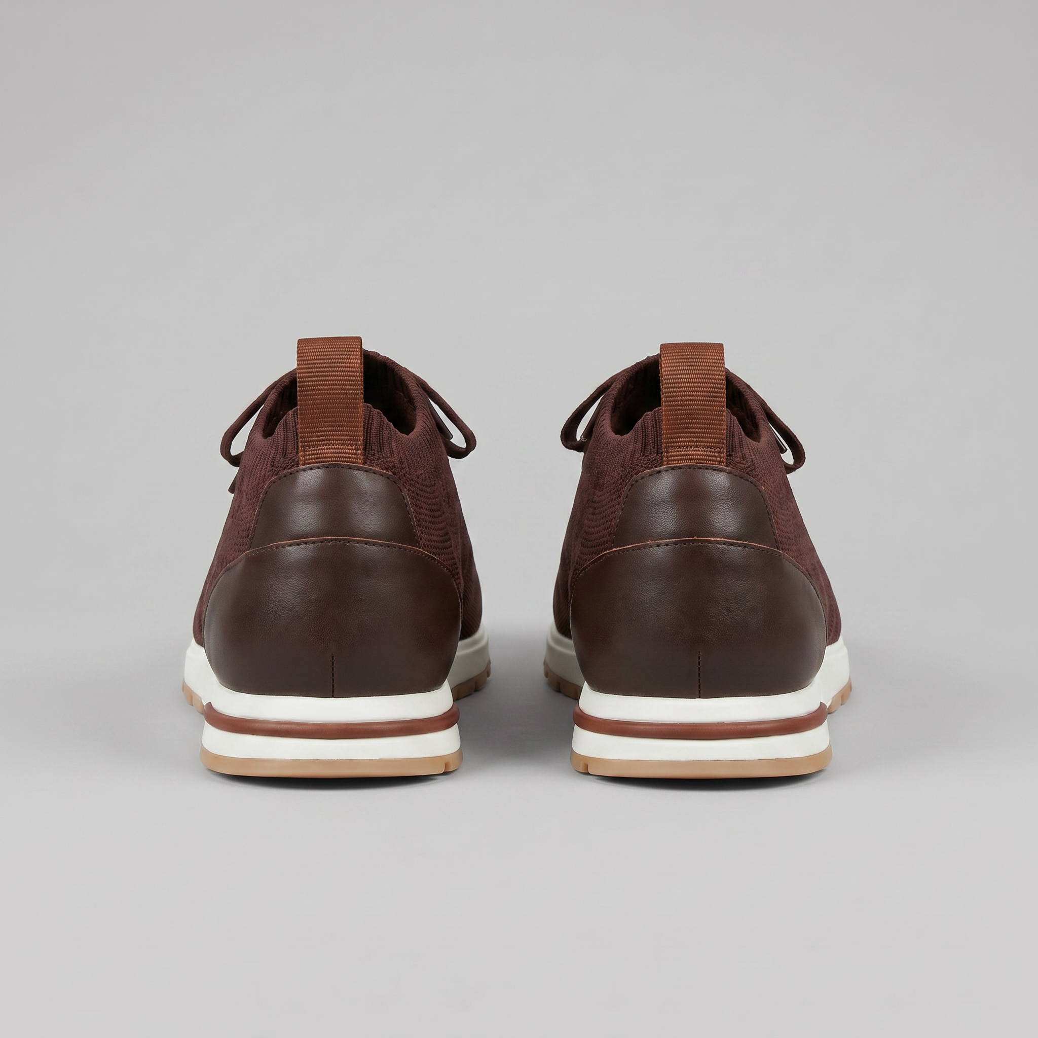 Men's Knit Sock Lace-Up Trainers