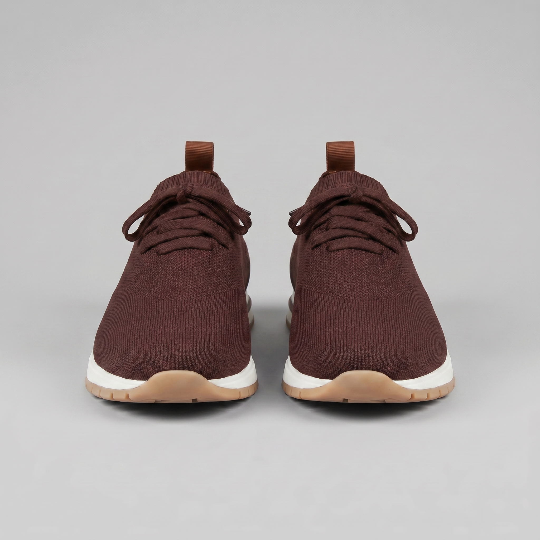 Men's Knit Sock Lace-Up Trainers