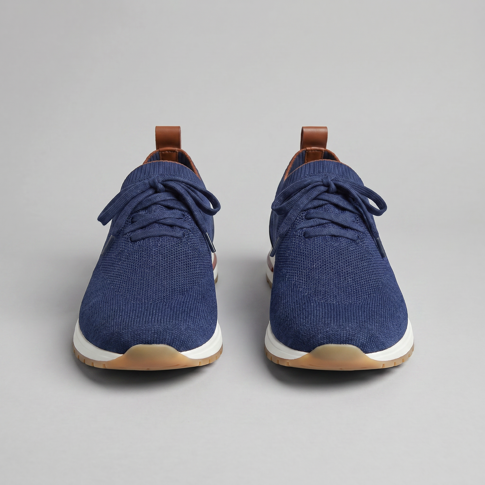 Men's Knit Sock Lace-Up Trainers