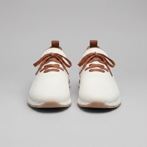 Men's Knit Sock Lace-Up Trainers