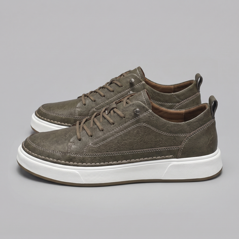 Men's Lace-Up Casual Sneakers