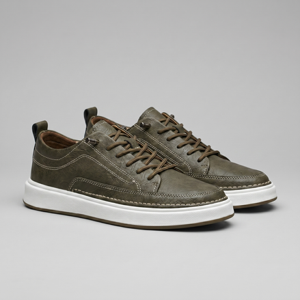 Men's Lace-Up Casual Sneakers