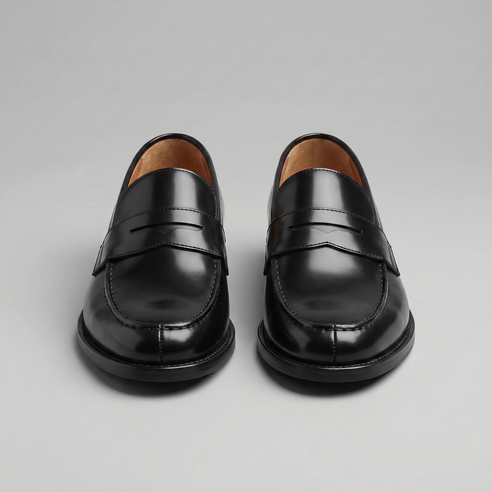 Men's Leather Penny Loafers
