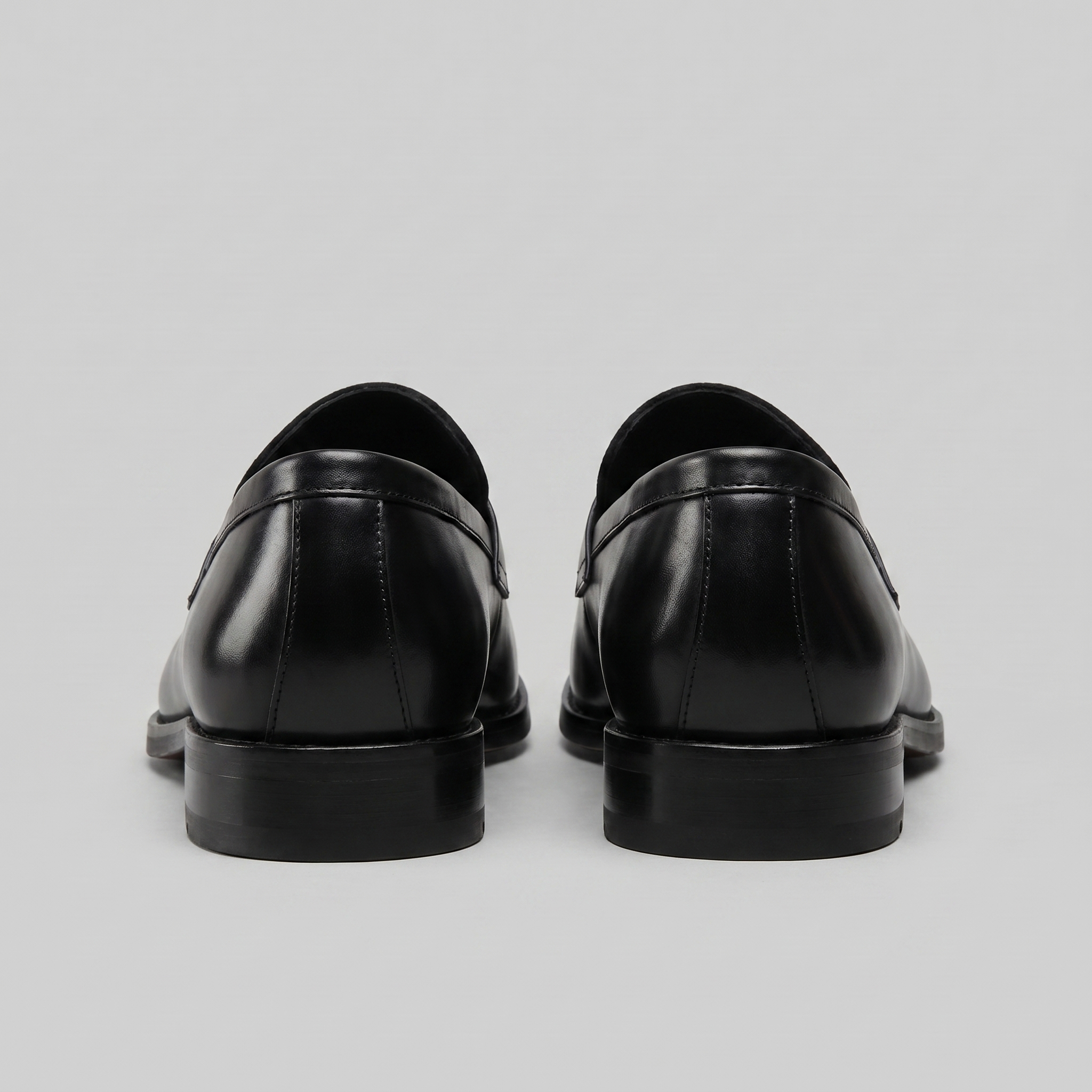 Men's Leather Suede Panel Loafers