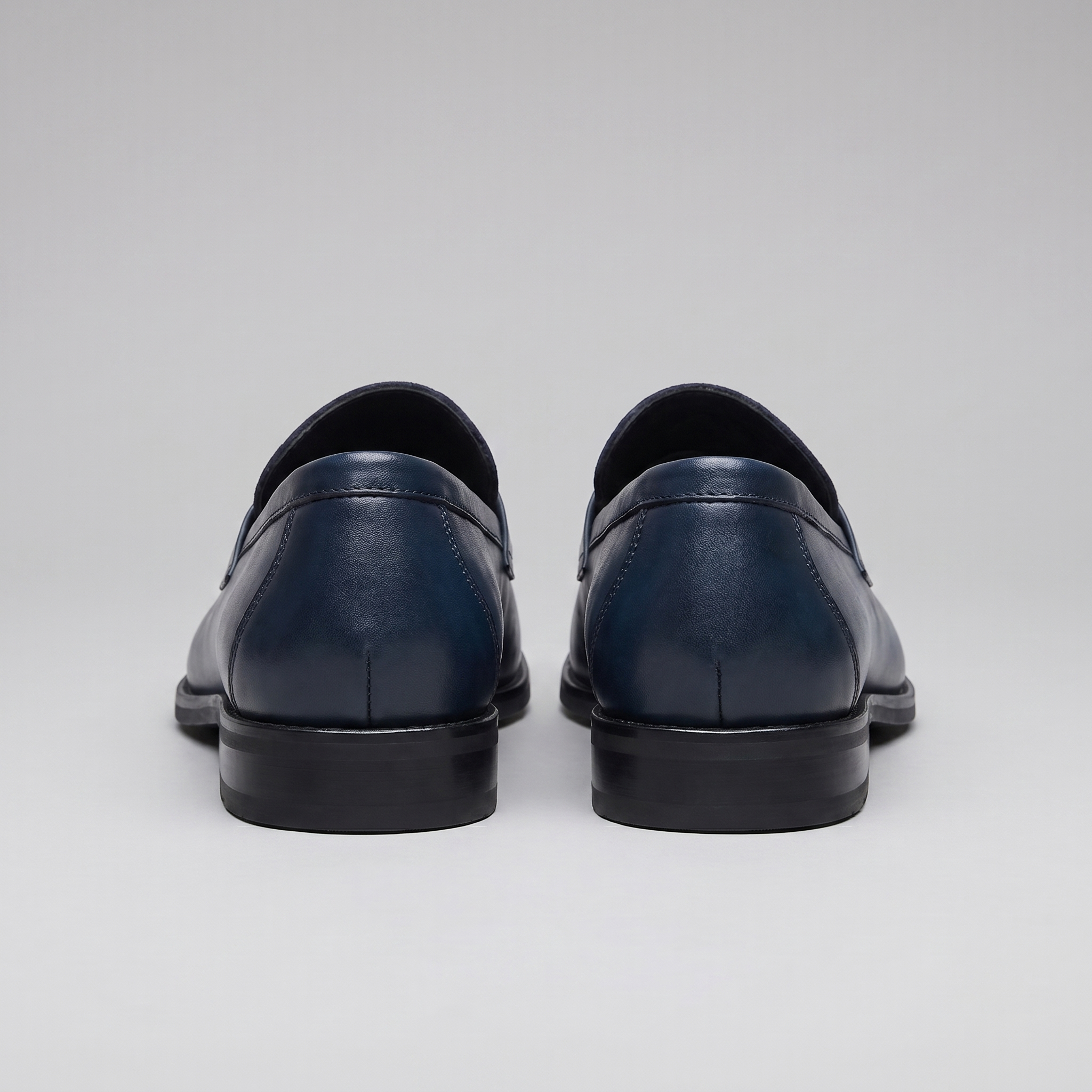 Men's Leather Suede Panel Loafers