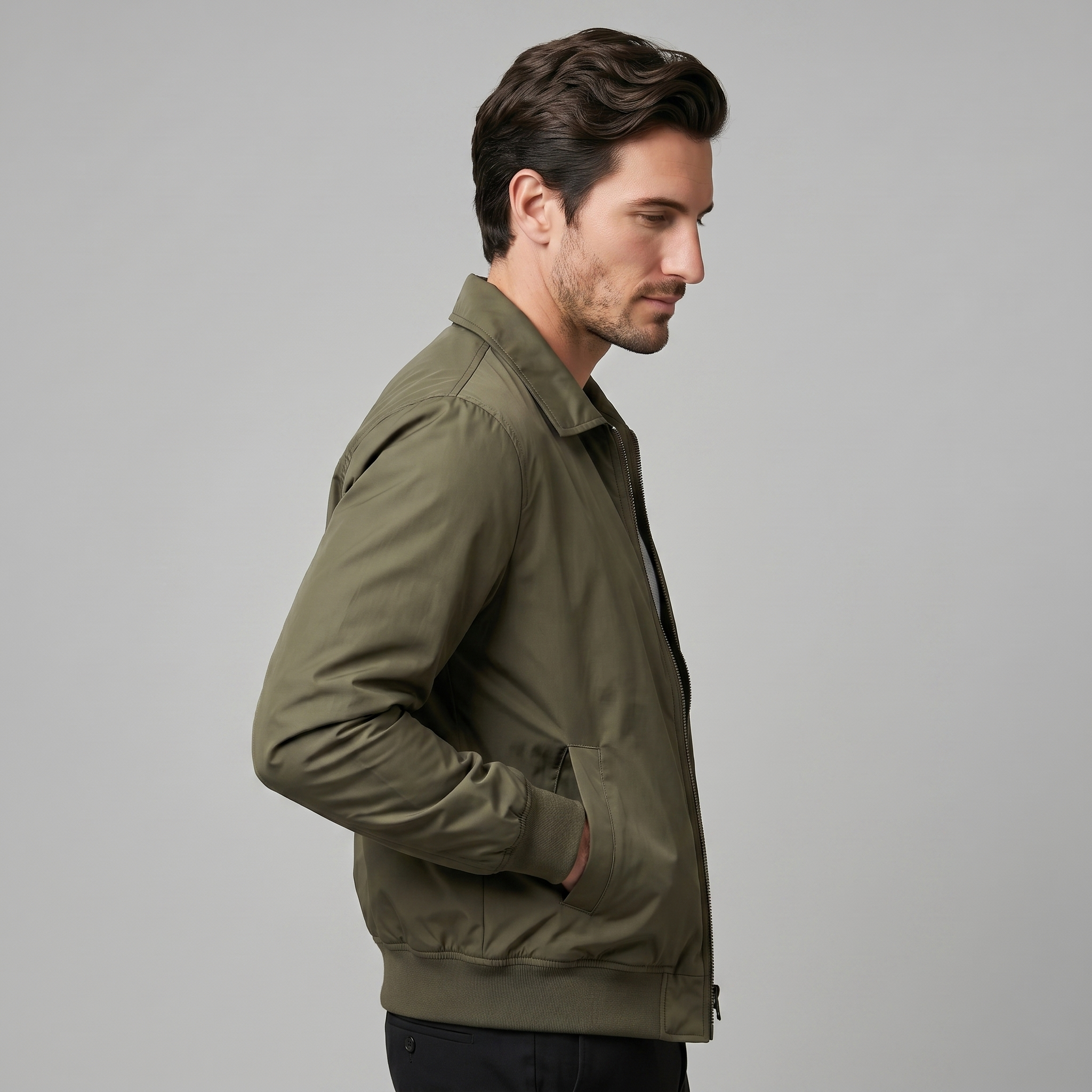Men's Lightweight Harrington Jacket