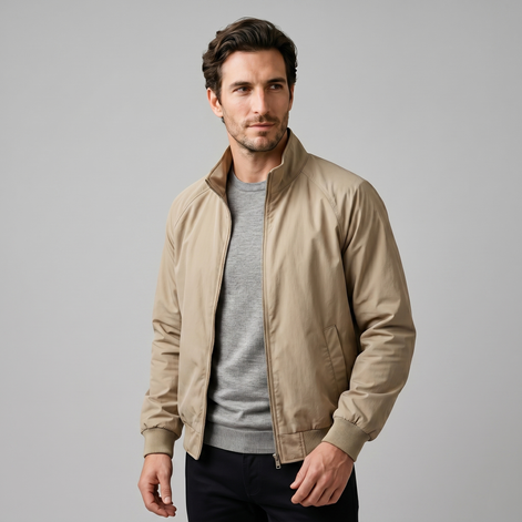 Men's Lightweight Harrington Jacket