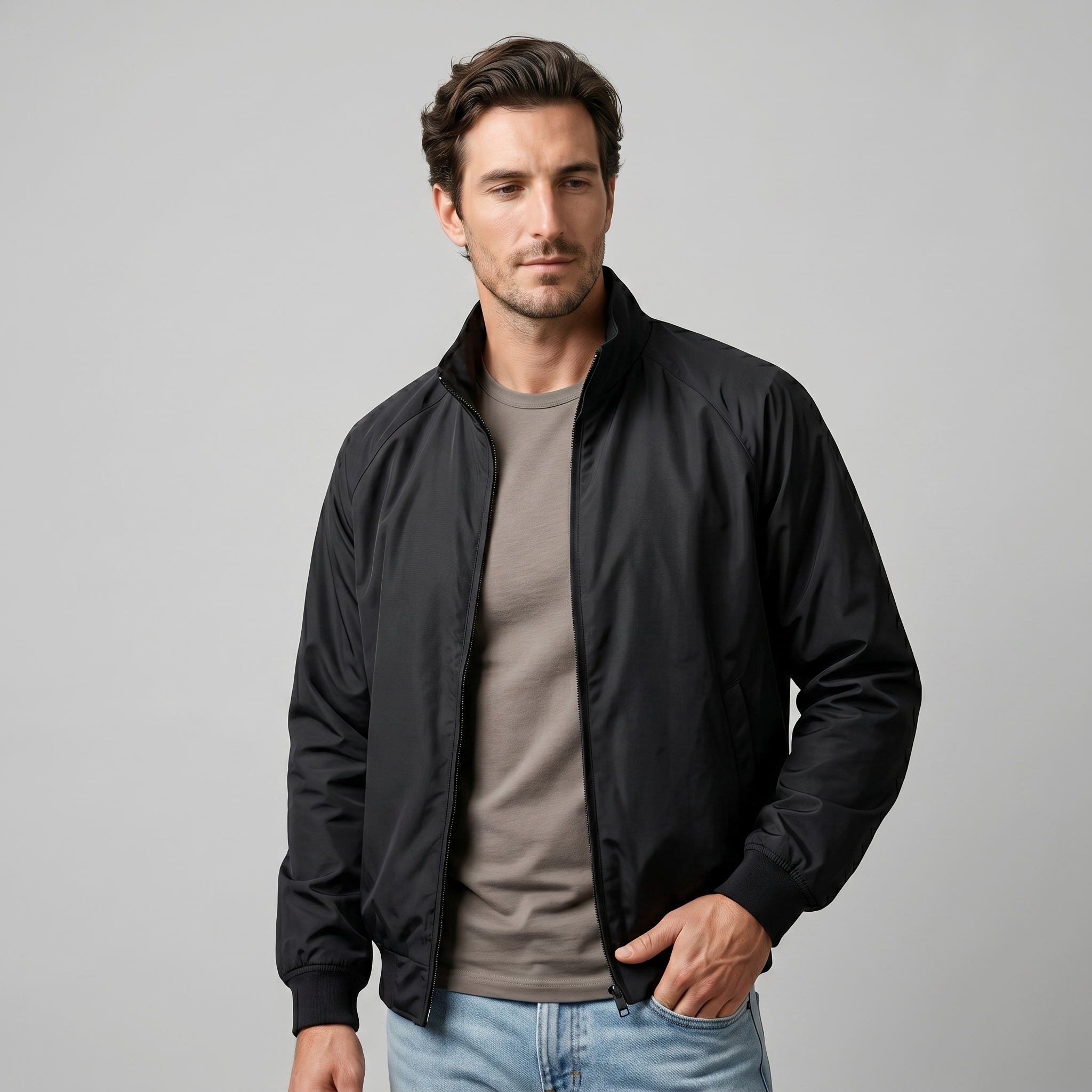 Men's Lightweight Harrington Jacket