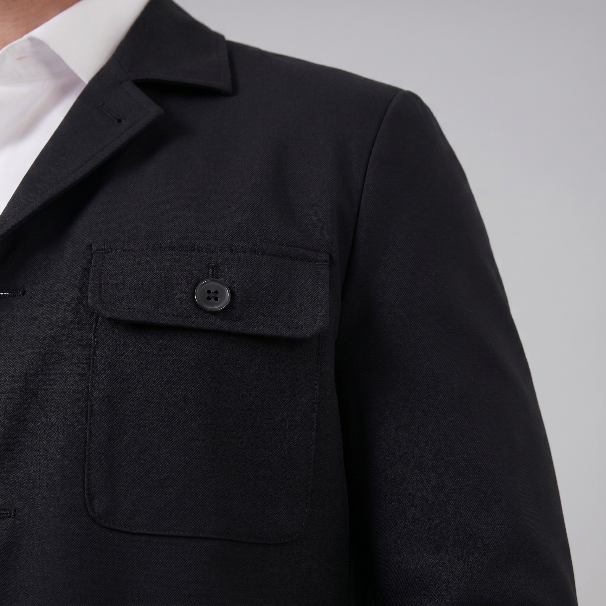 Men's Lightweight Linen Blend Jacket