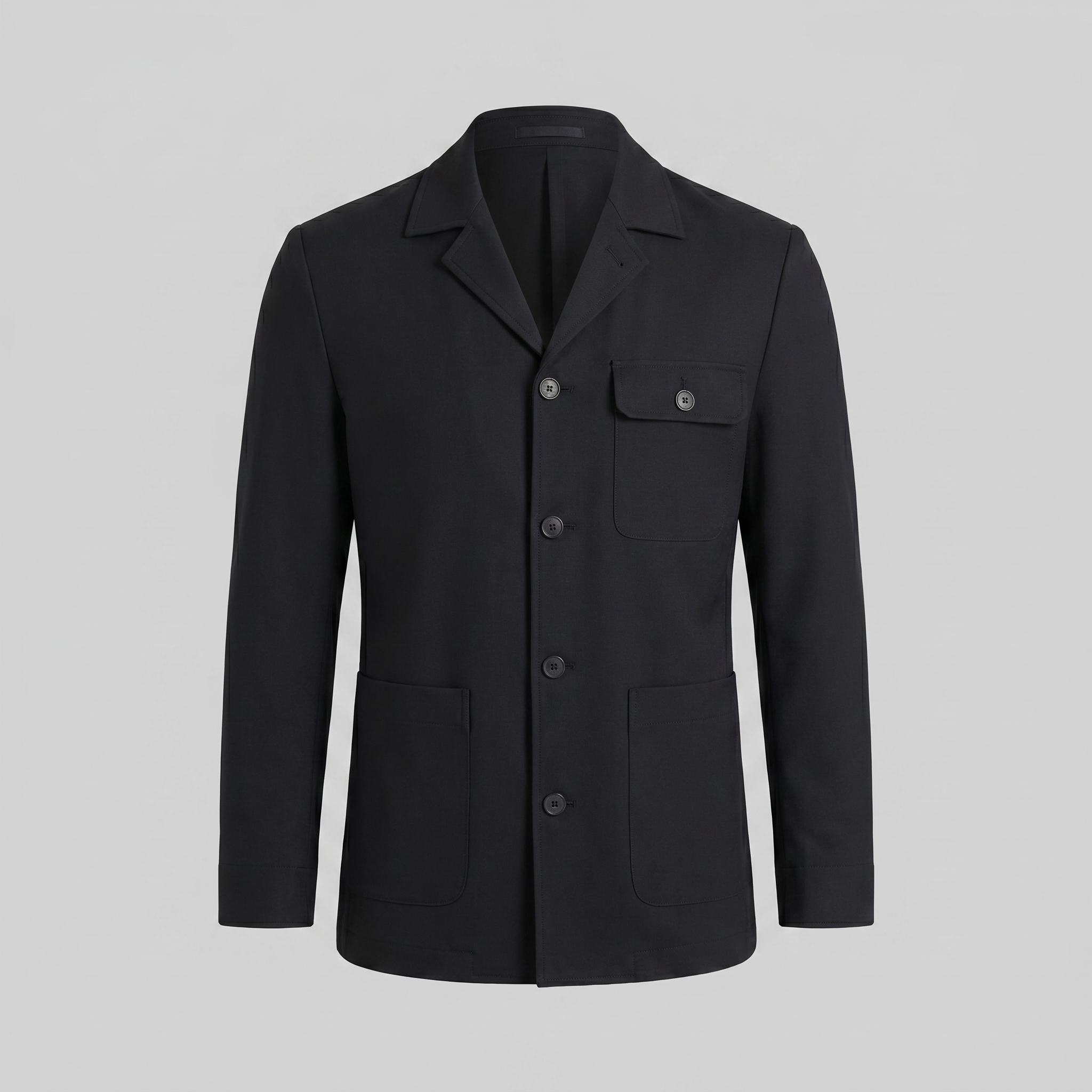 Men's Lightweight Linen Blend Jacket