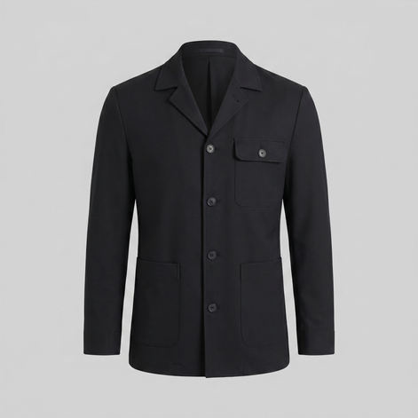 Men's Lightweight Linen Blend Jacket