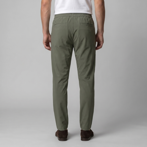 Men's Lightweight Nylon Drawstring Trousers