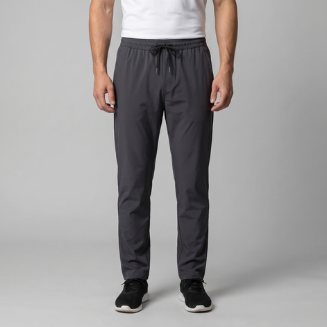 Men's Lightweight Nylon Drawstring Trousers