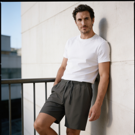 Men's Lightweight Drawstring Shorts