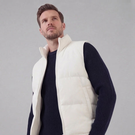 Men's Lightweight Sleeveless Puffer Vest