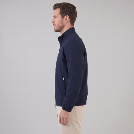 Men's Lightweight Zip-Up Bomber Jacket