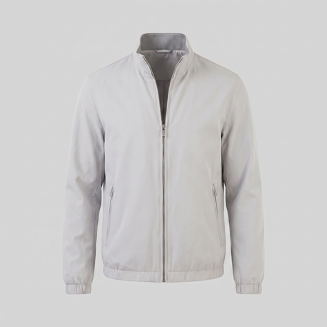 Men's Lightweight Zip-Up Bomber Jacket