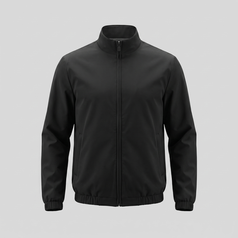 Men's Lightweight Zip-Up Bomber Jacket