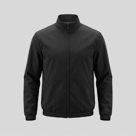 Men's Lightweight Zip-Up Bomber Jacket
