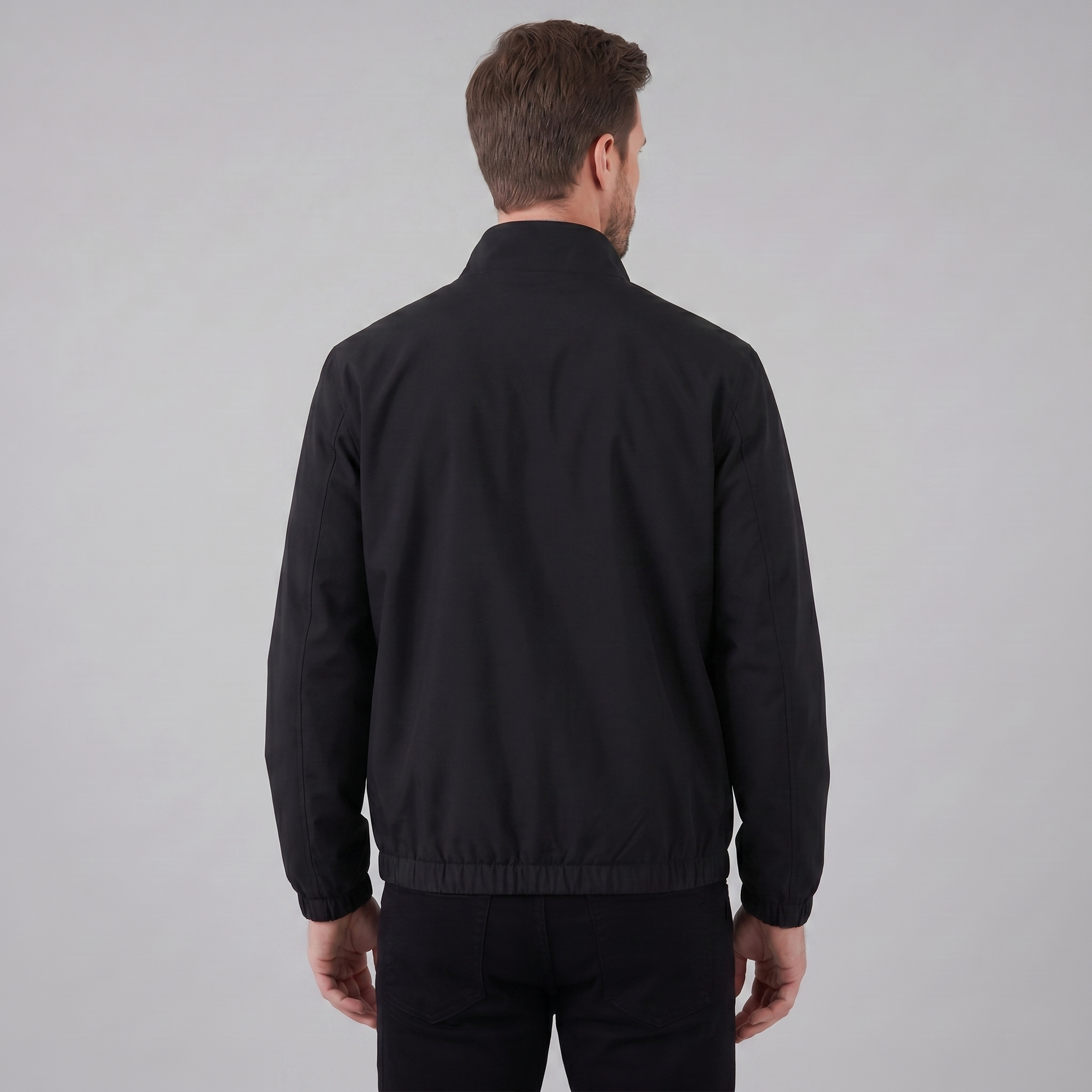Men's Lightweight Zip-Up Bomber Jacket