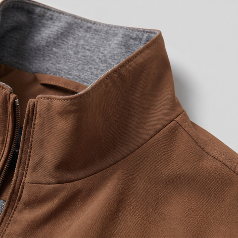 Men's Lightweight Zip-Up Bomber Jacket