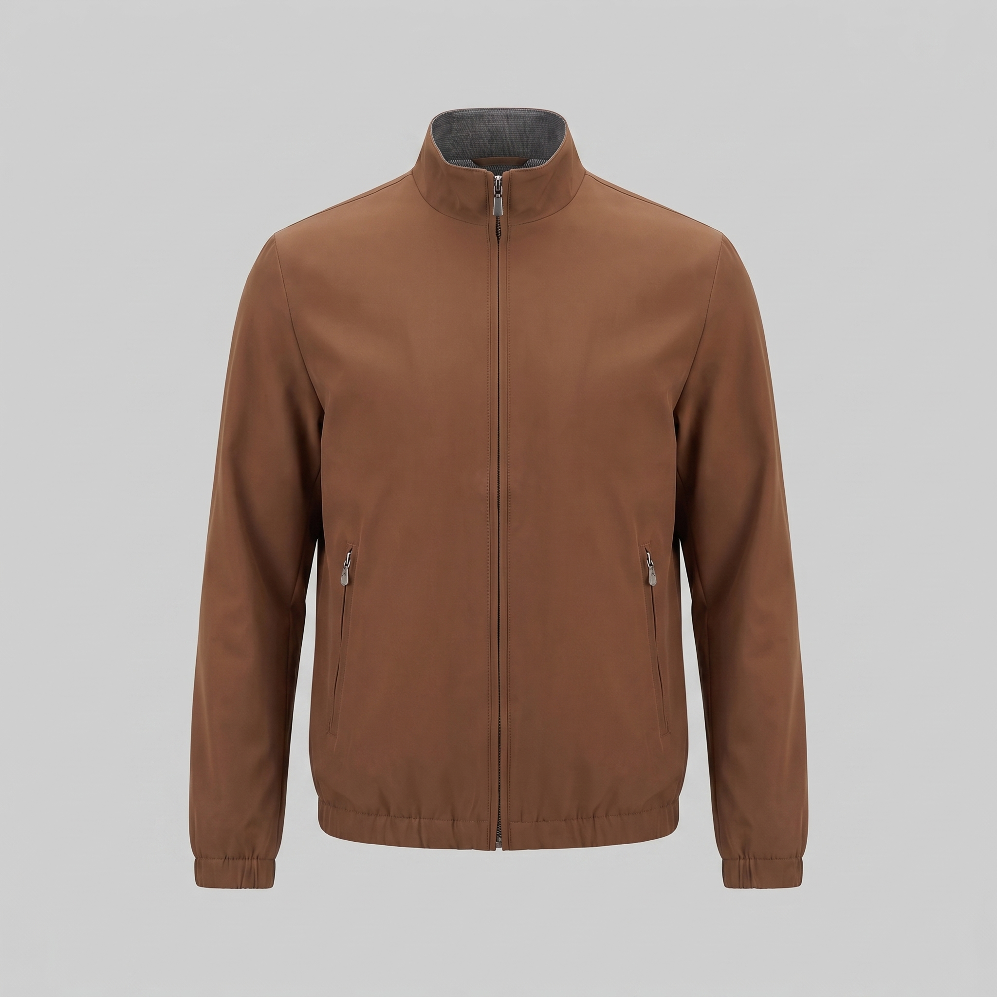 Men's Lightweight Zip-Up Bomber Jacket
