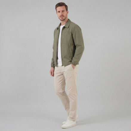 Men’s Lightweight Zip-Up Spring Jacket