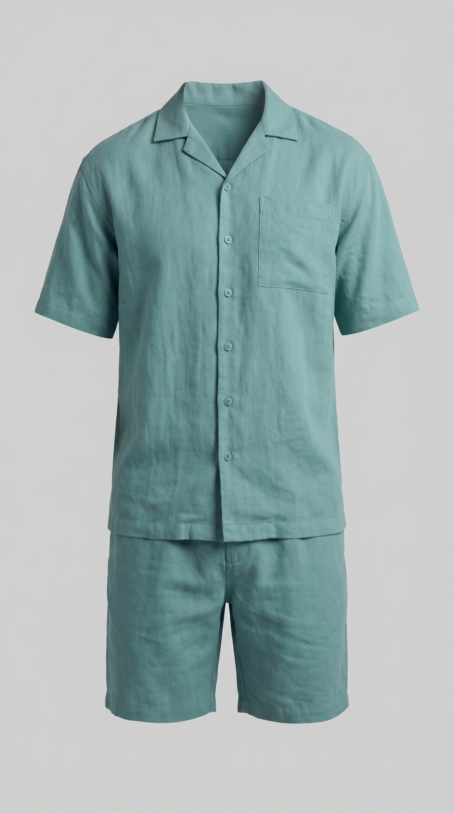 Men's Linen Blend Outfit Set