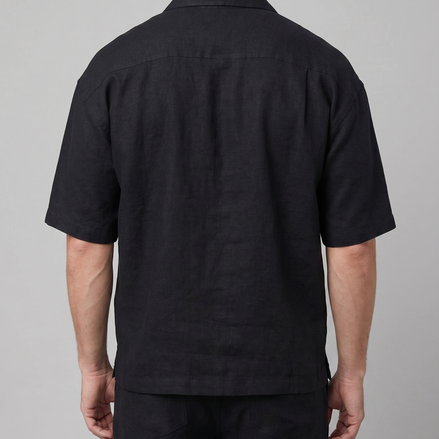 Men's Linen Blend Outfit Set