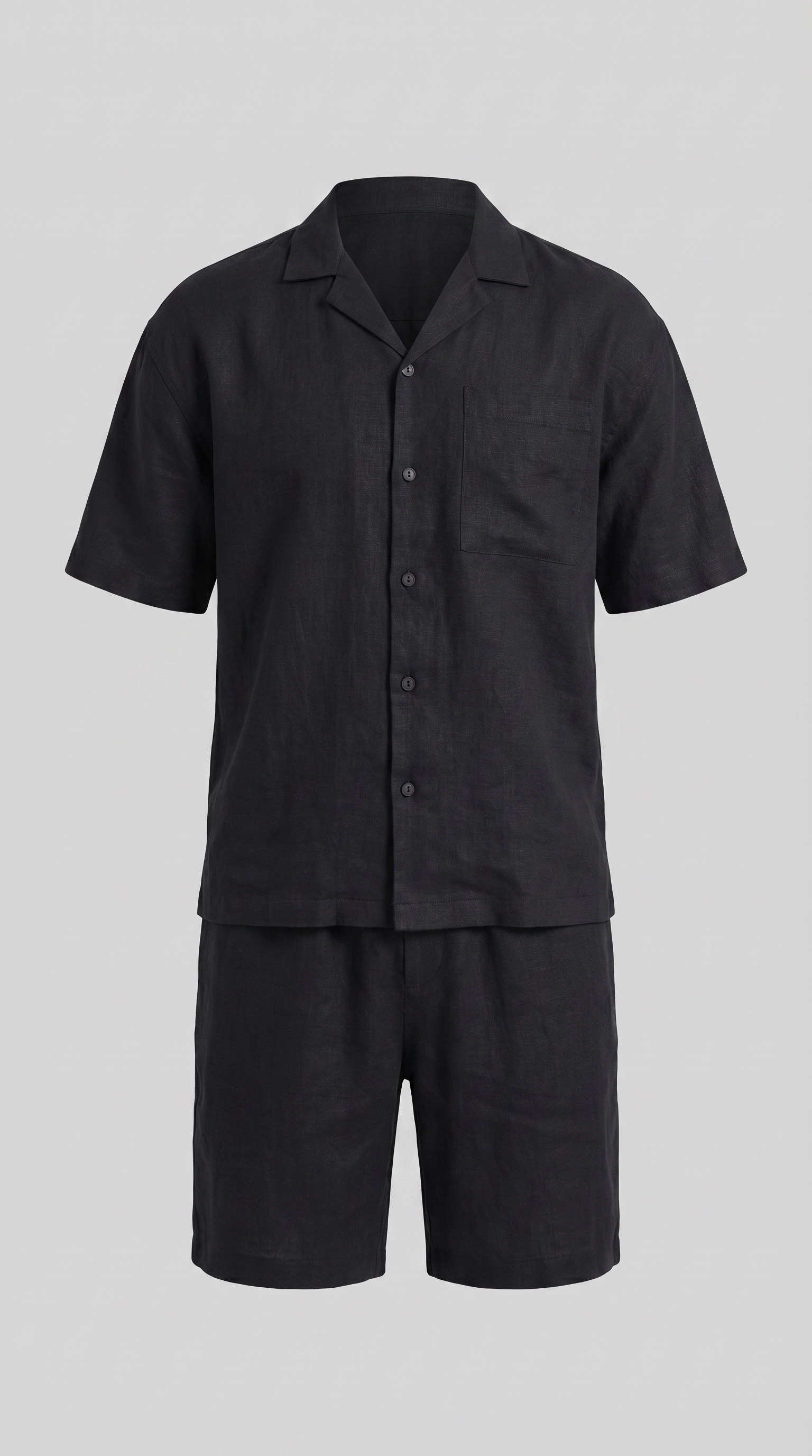 Men's Linen Blend Outfit Set