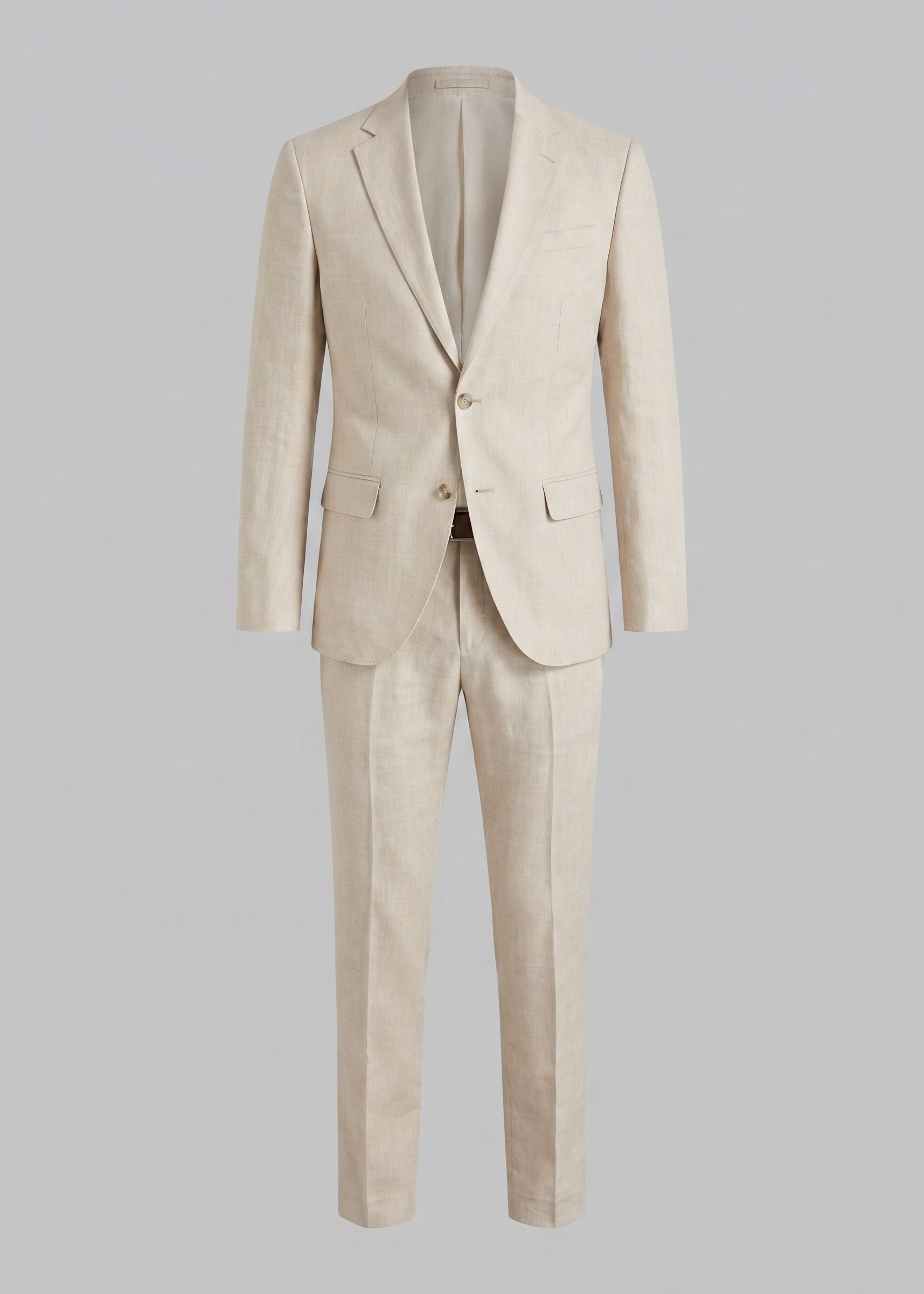 Men's Linen Blend Wedding Suit