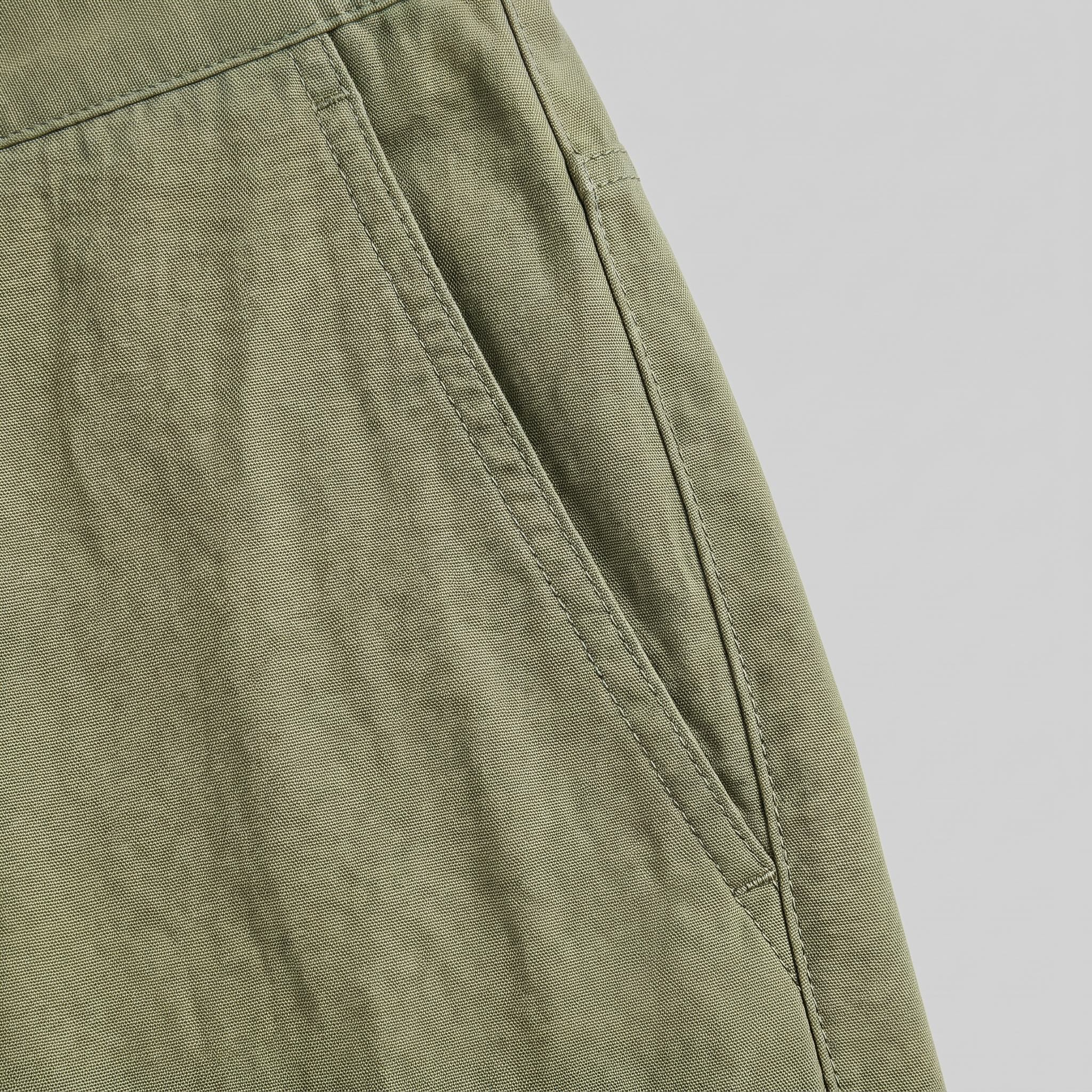 Men's Linen Blend Wide Leg Trousers