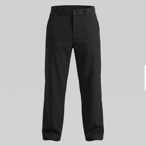 Men's Linen Blend Wide Leg Trousers